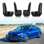 Splash Guards Mud Flaps Front & Rear for Honda Civic (2016–2021) 4Pcs