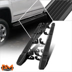 Set of 2 Aluminum Step Nerf Bars for Silverado/Sierra Crew Cab (2019–2024)
