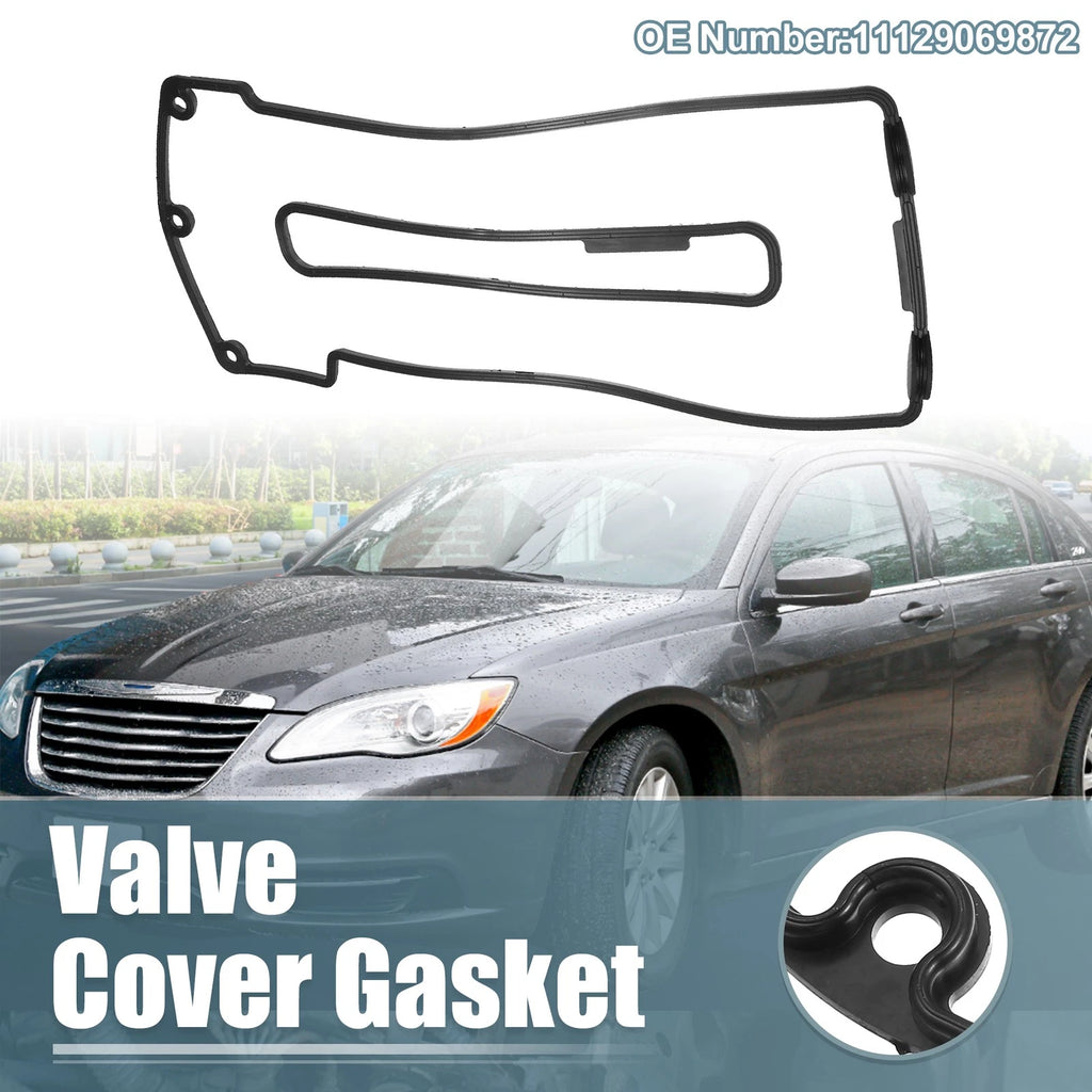 Set of 2 Valve Cover Gasket for BMW 740iL (1996–1998) 11129069872
