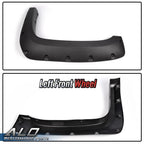 Set of 4 Pocket Rivet Style Fender Flares for Silverado 1500