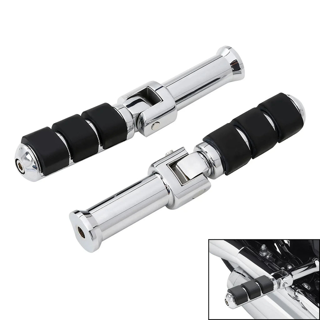 Passenger Footpegs Peg Brackets for Harley Softail Fat Boy Low Rider (2018-2025)