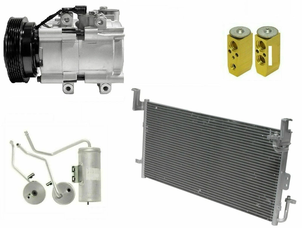 A/C Compressor Kit With Condenser for Kia Optima 2.4L (2004–2006)