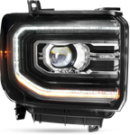 Full LED Headlight for GMC Sierra 1500 (2016–2019 Limited) Right Passenger