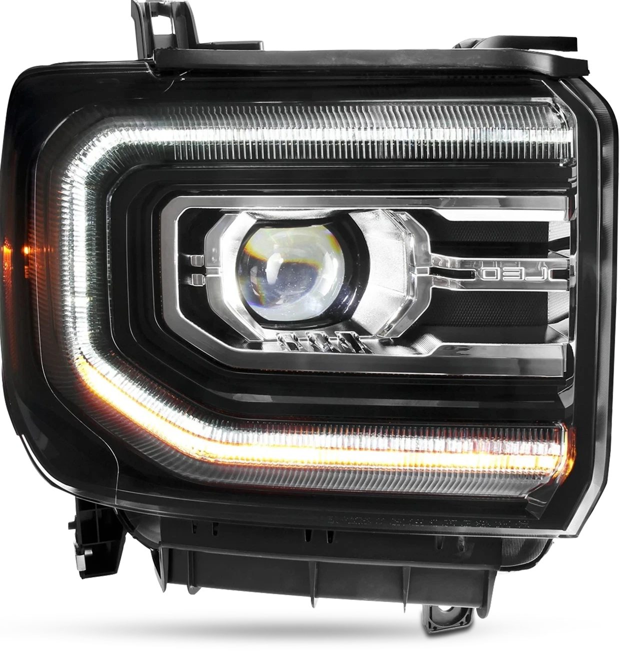Full LED Headlight for GMC Sierra 1500 (2016–2019 Limited) Right Passenger