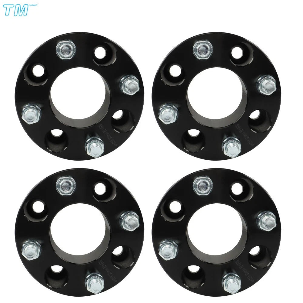 Set of 4 Wheel Spacers for GO Golf Cart (4x2", 4x4", 62mm Hub Bore, 1/2x20 Studs)