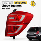 Halogen Tail Light Brake Lamp Right Passenger for Chevy Equinox (2016–2017)