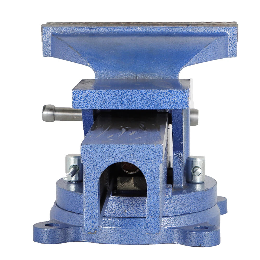 8" Multi-Purpose Rotating Bench Vise with 360 Degree Swivel Base