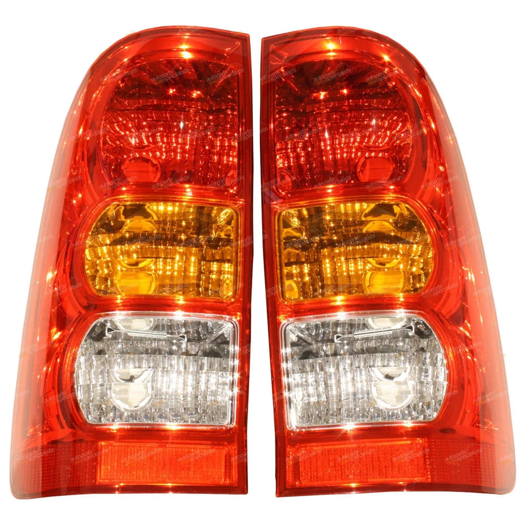 LH+RH Tail Lights Pair for Toyota Hilux (2005–2011)