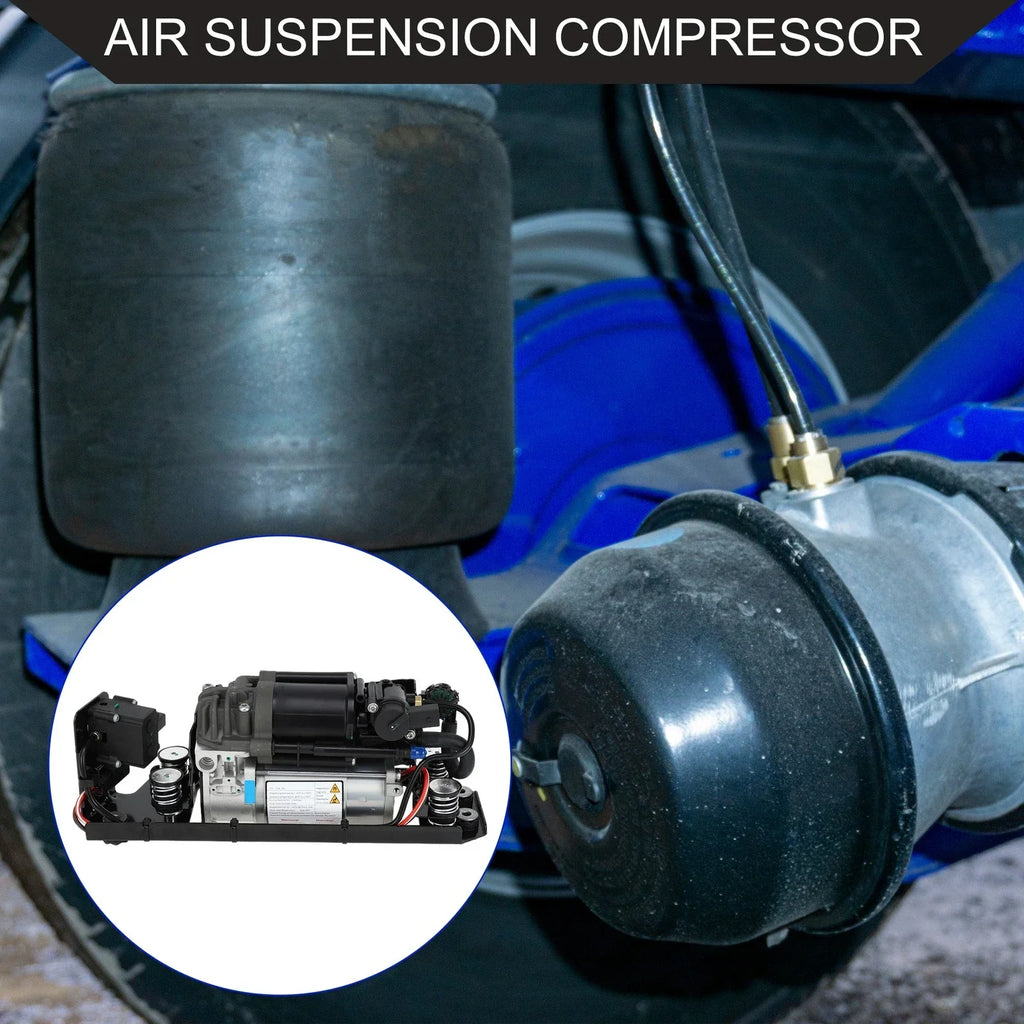 Air Suspension Compressor with Bracket Valve for BMW 730i (2009-2015)