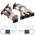 2PC Catalytic Converter with Gasket Kit for Volvo XC60 (2010)