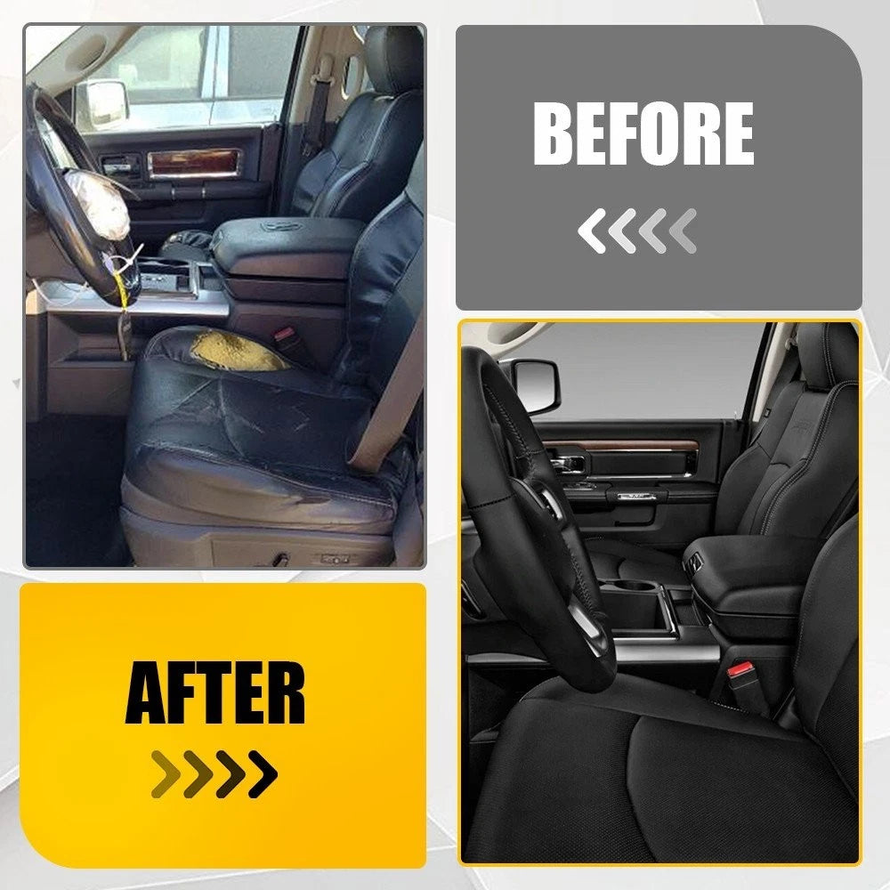 Driver Side Bottom Leather Seat Cover for Dodge Ram Laramie 2500 (2013–2018)