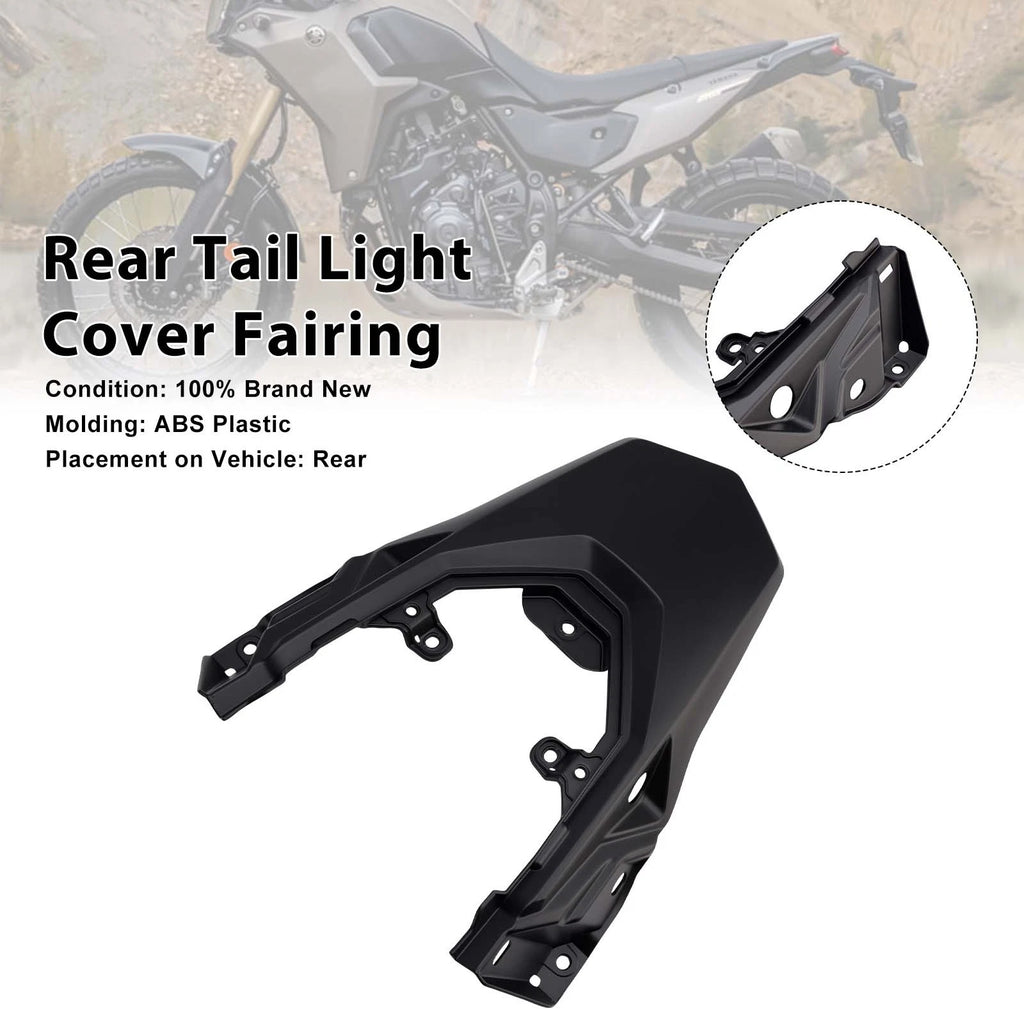 Rear Tail Light Cover for Yamaha Tenere 700 (2025–2026) Matte Black
