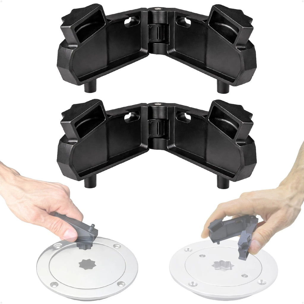 Adjustable Deck Plate and Fill Key 2-Pack - FO5068-M2 for Universal Use