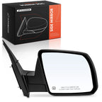 Passenger Power Mirror w/Manual Folding Heated for Toyota Tundra (2014-2017)
