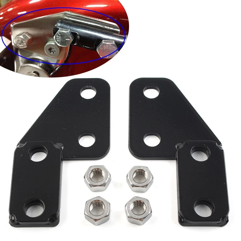 License Plate Bracket Bar Eliminator for Harley FLT FLHT (1997–2008) Pair Black