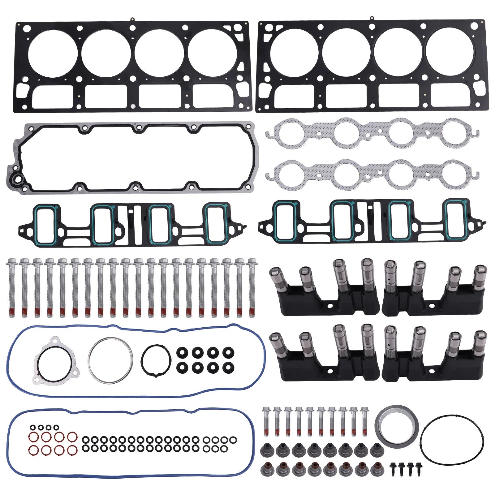 Head Gasket Set with Bolts for GMC Chevy Cadillac 6.2L