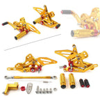 Rear Sets Foot Pegs for Honda CBR650R 2019-2022, CB650F 2014-2018 Gold