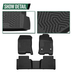 TPE Floor Mats for Chevrolet Colorado/GMC Canyon Crew Cab (2023–2024)