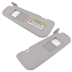2Pcs Sun Visors with Mirror for Hyundai Veloster (2012–2015)