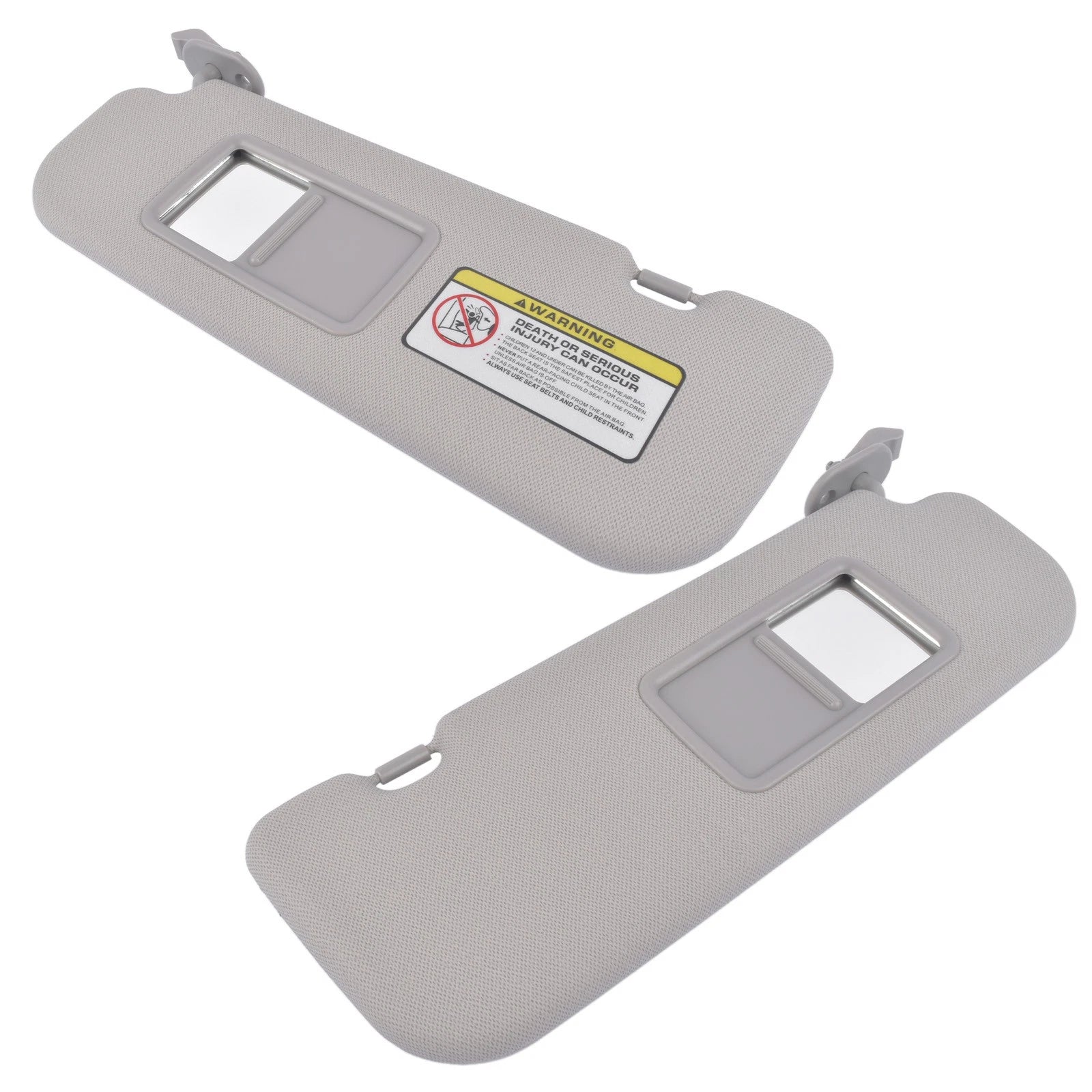 2Pcs Sun Visors with Mirror for Hyundai Veloster (2012–2015)