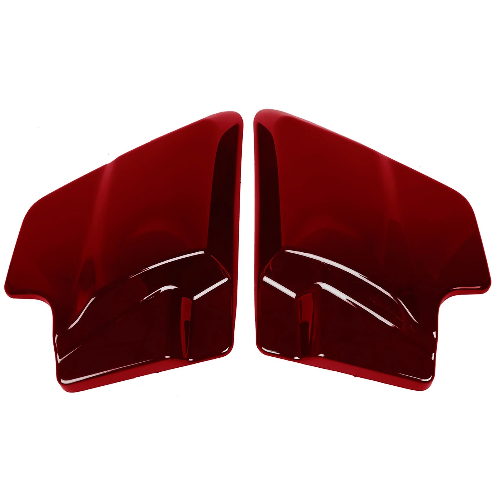 Side Cover Panels for Harley Touring Road King Glide (2009–2023) Ember Red Sunglow