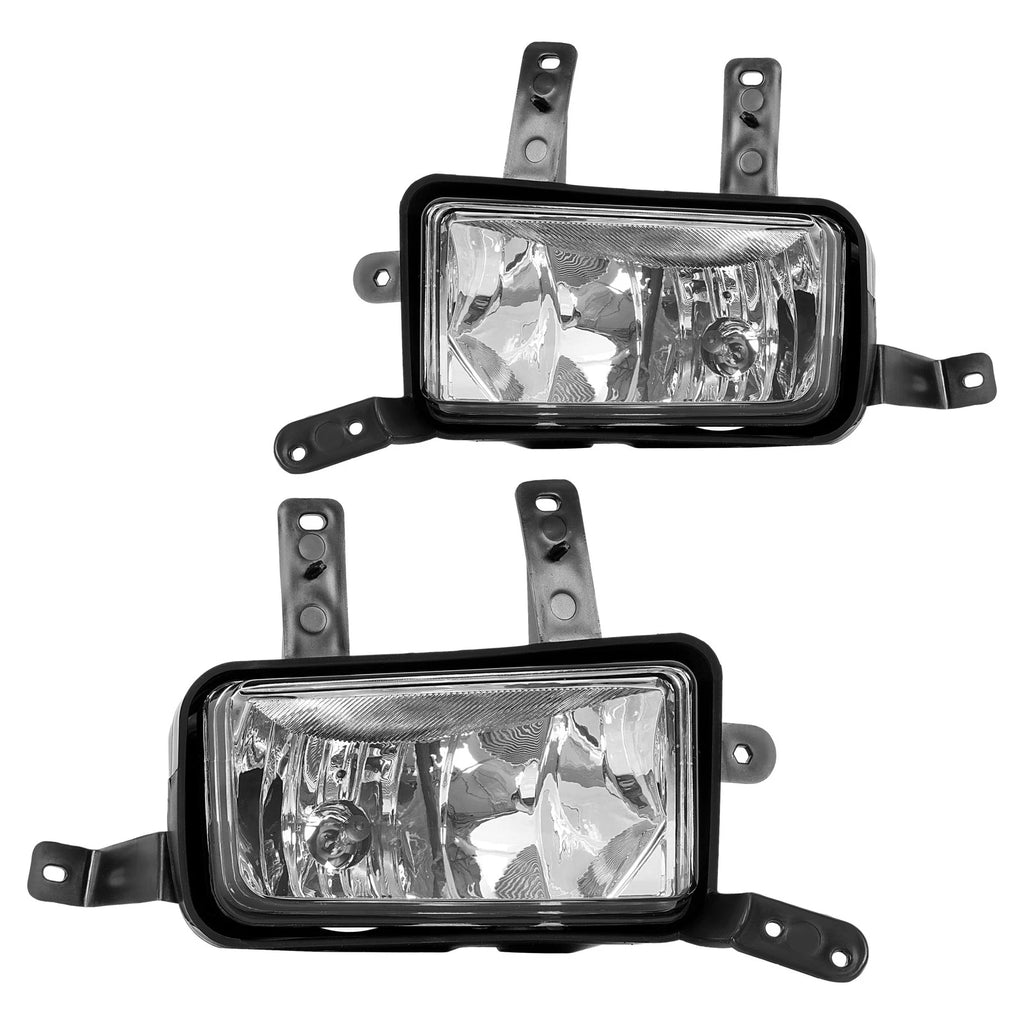 Bumper Fog Lights for GMC Yukon XL Suburban (2015–2020) with Bulbs