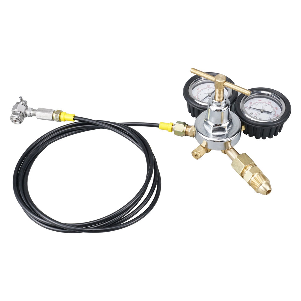 Nitrogen Regulator Shock Fill Kit for ATV UTV (0-380 PSI, G5/8-14, CGA580)