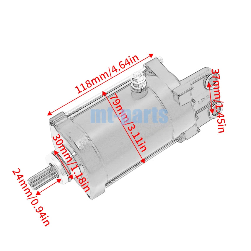 Starter Motor for Yamaha FX1100 Wave Runner FX HO (2004–2008) FX160 (2004–2005)