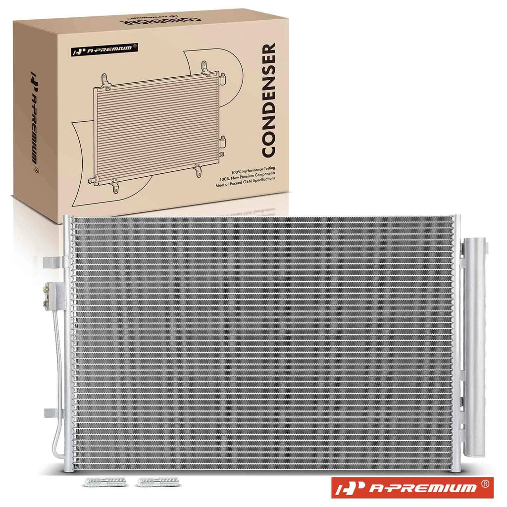 A/C Condenser with Receiver Drier & Bracket for Kia Sorento (2011–2016)