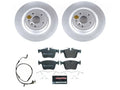 Rear Brake Pad and Rotor Kit for Jaguar XE (2017–2020) MS834MV