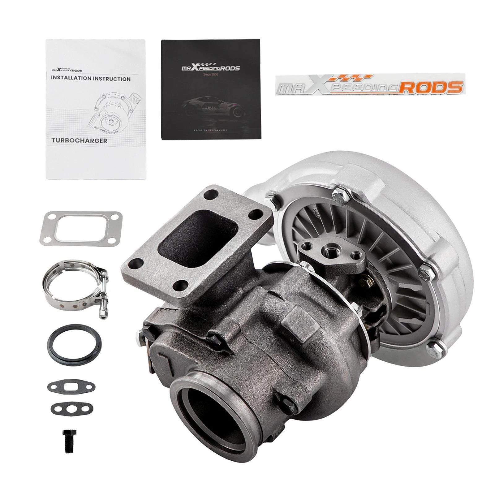 T04E T3 .63 Billet Turbocharger for 420+HP Applications (Internal Wastegate)