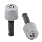 Handlebar Grips for Universal Motorcycle (1in/25.4mm) - Grey