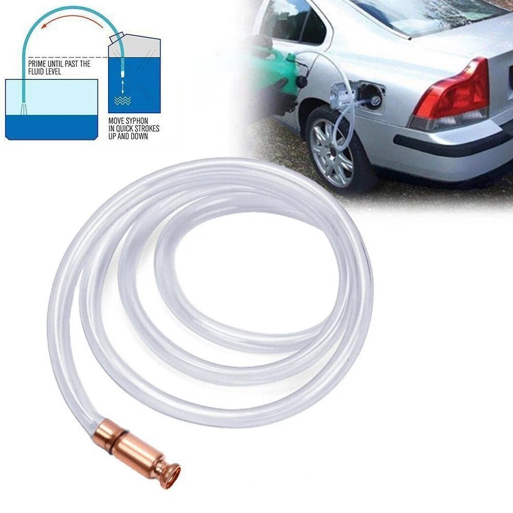 Siphon Pump for Boats, Vehicles, Lawn Equipment (Portable)