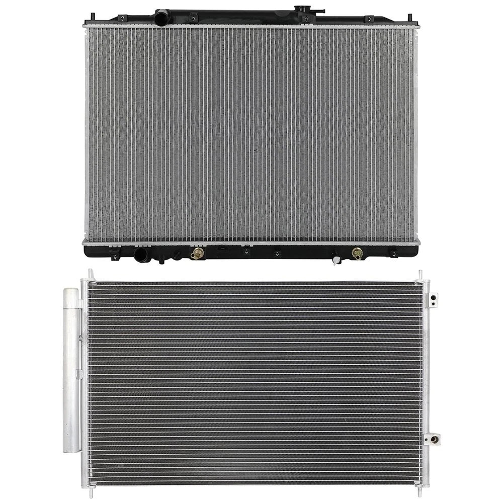 Aluminum Radiator & AC Condenser Cooling Kit for Acura MDX (2007–2013)