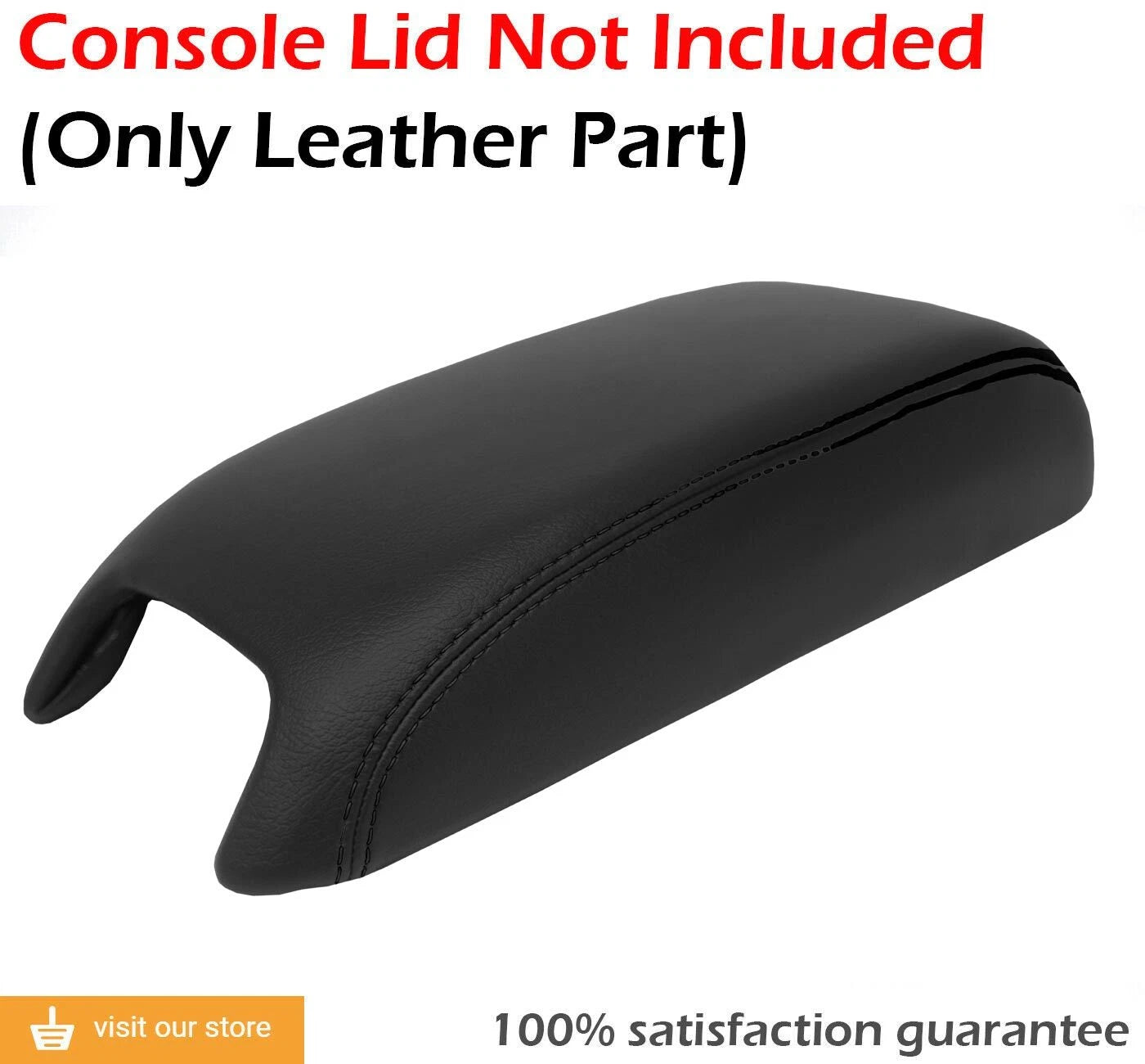 Leather Synthetic Center Console Armrest Cover for Dodge Journey (2011–2020)
