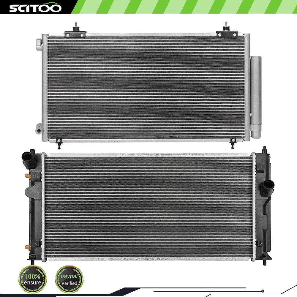 Radiator and A/C Condenser Kit for Toyota Celica (2000–2005) 2335 3075