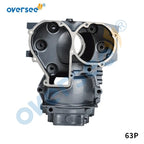 Crankcase Assy for Yamaha Outboard 2T 60-70HP (E60HMHD, 69D-15100-00-1S, 6H3-15100)