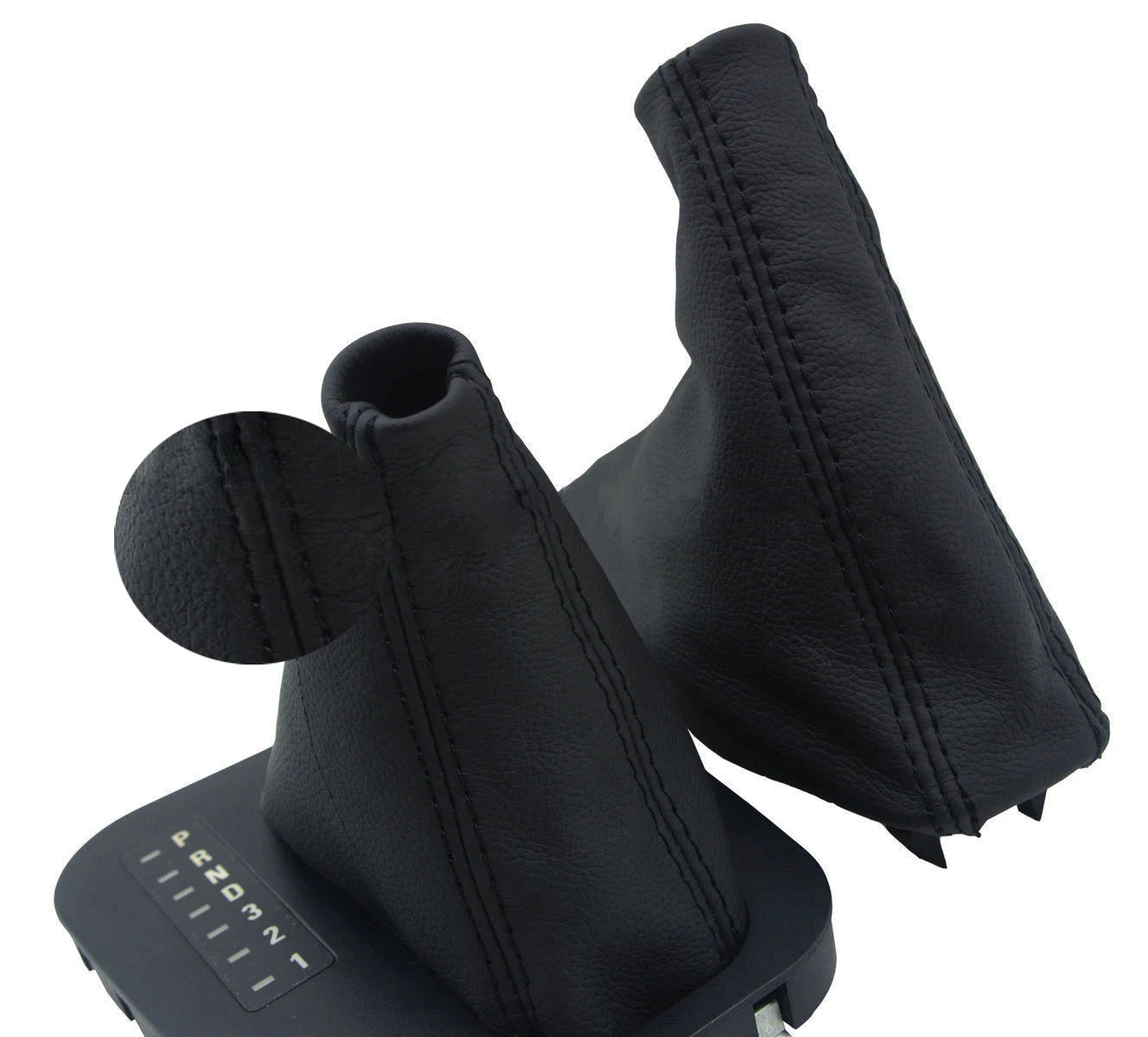 Leather Synthetic Automatic & Brake Boot Protection for BMW E39 (1996–2003)