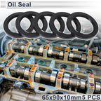 Set of 5 Oil Seal Rotary Shaft Seal NBR Rubber 65x90x10mm