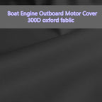 Motor Engine Half Cover for Boat Outboard up to 200HP (73"x57.5"x87")