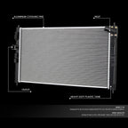 Aluminum Replacement Radiator for Mitsubishi Lancer 14–17 (2.0L, 2.4L) DPI 13525
