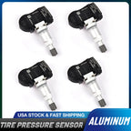 4PCS Tire Pressure Monitoring Sensor for Jeep Compass (2017–2021)