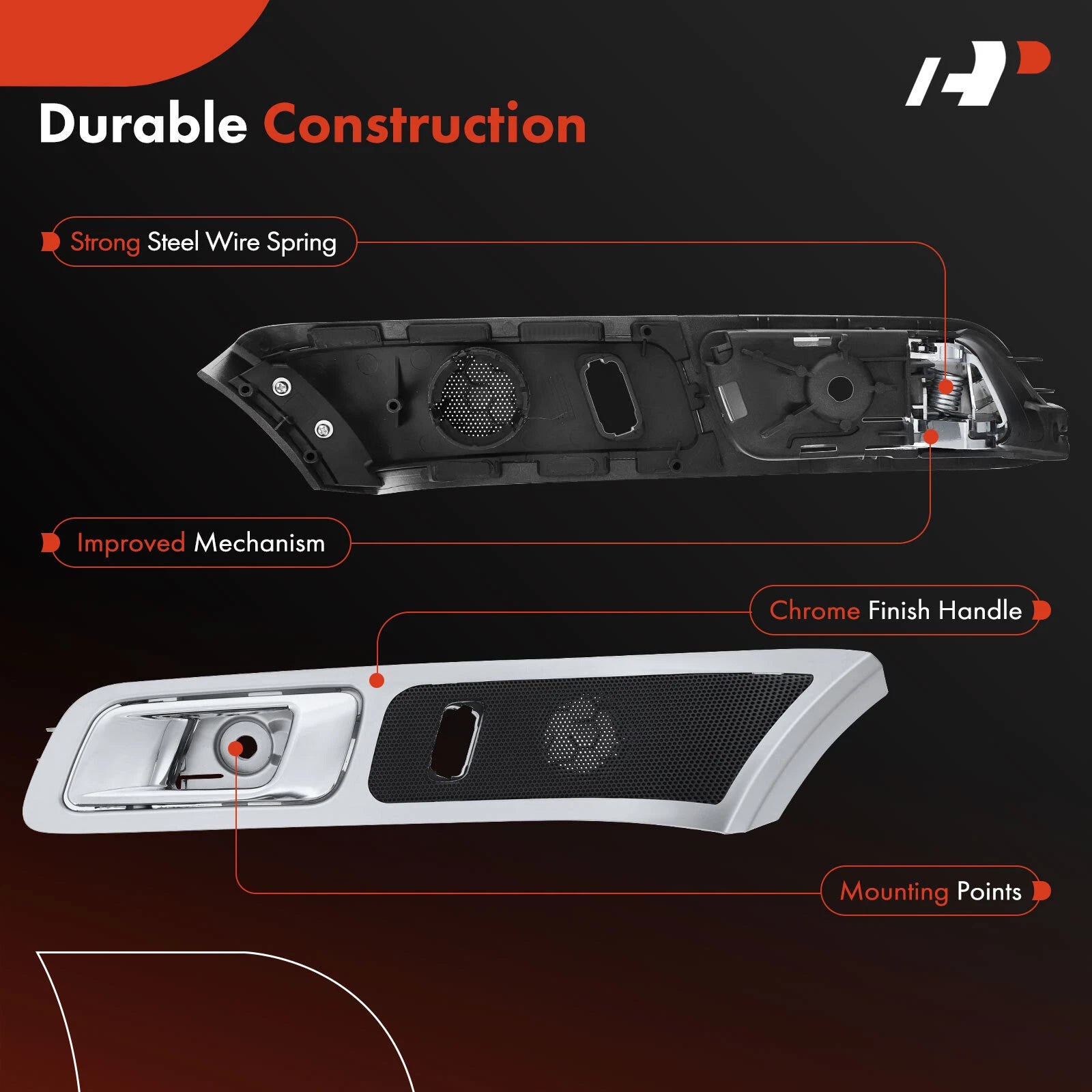 Front Left Interior Door Handle for Ford Explorer (2011-2015)