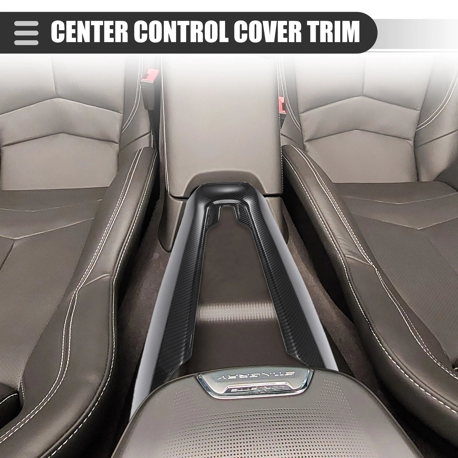 Center Control Cover Trim for Chevrolet Corvette C8 (2020–2023)