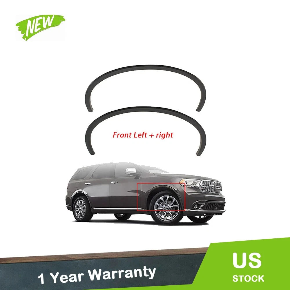 Set of 2 Wheel Arch Trim Molding for Dodge Durango (2011-2019)