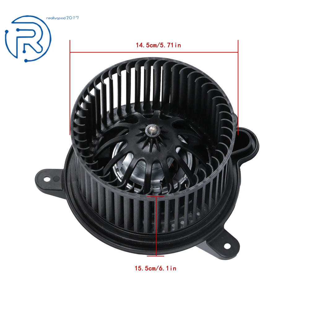 A/C Heater Blower Motor w/ Fan for Jeep Cherokee Wrangler (1997–2001)