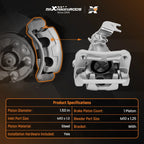 Rear Right Disc Brake Caliper for Acura TSX 2009–2014 / Honda Accord 2008–2012