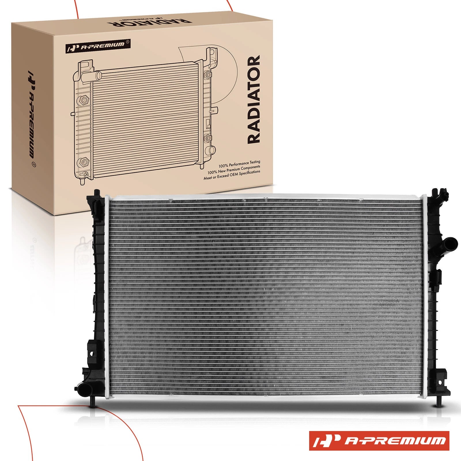 Radiator for Ford Explorer Police Interceptor Utility (2012–2019) Turbo