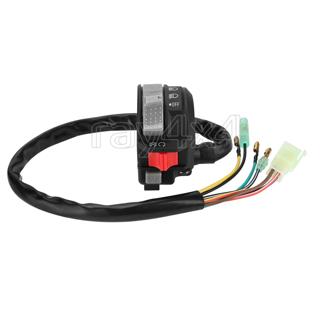 Handlebar Start Run Switch Headlight for Yamaha YFB250 YFM250X (1991–1998)