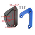 Kickstand Enlarger Plate Pad for Suzuki V-Strom 650 DL650 XT (2011–2024) Blue